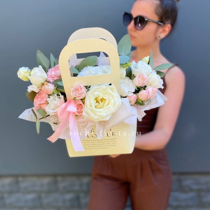 Цветочная сумочка "Рафаэль" в Прокопьевске