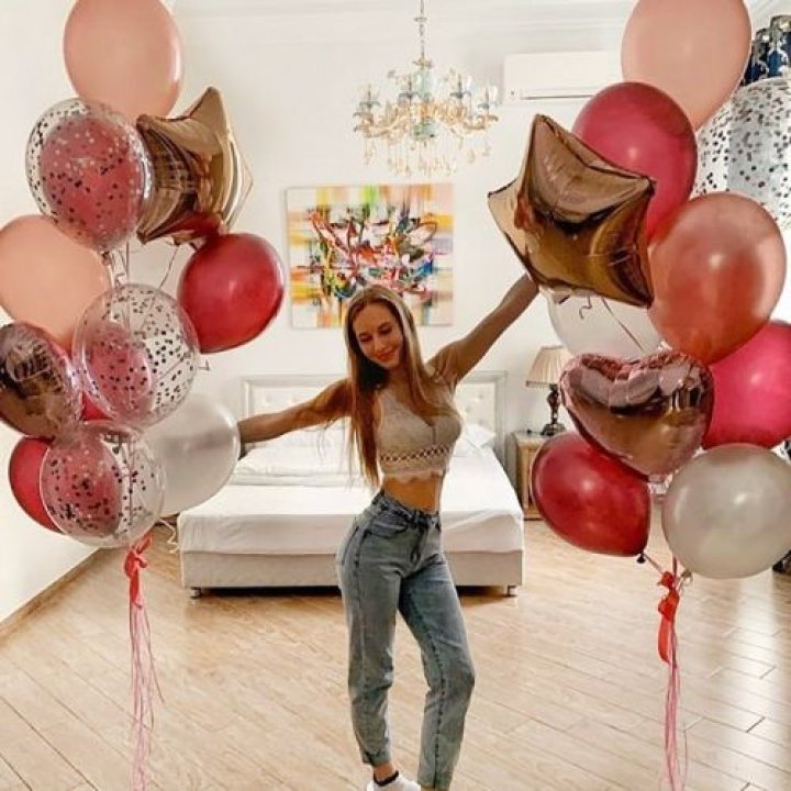 Фонтаны шаров "Селебрити" в Прокопьевске