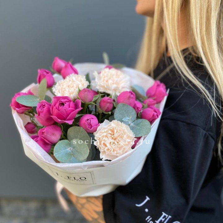 Букет с мисти бабблс №2 в Прокопьевске