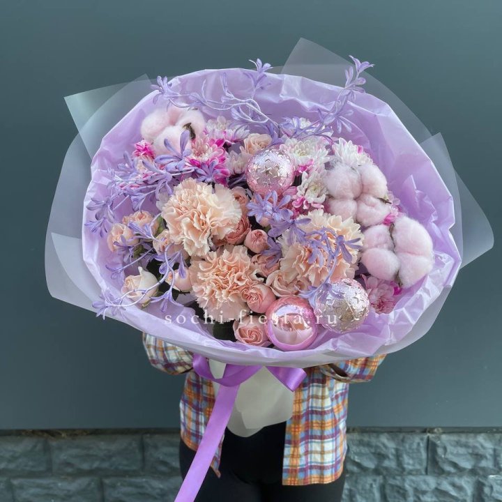 Букет "Лавандовая сказка" в Прокопьевске