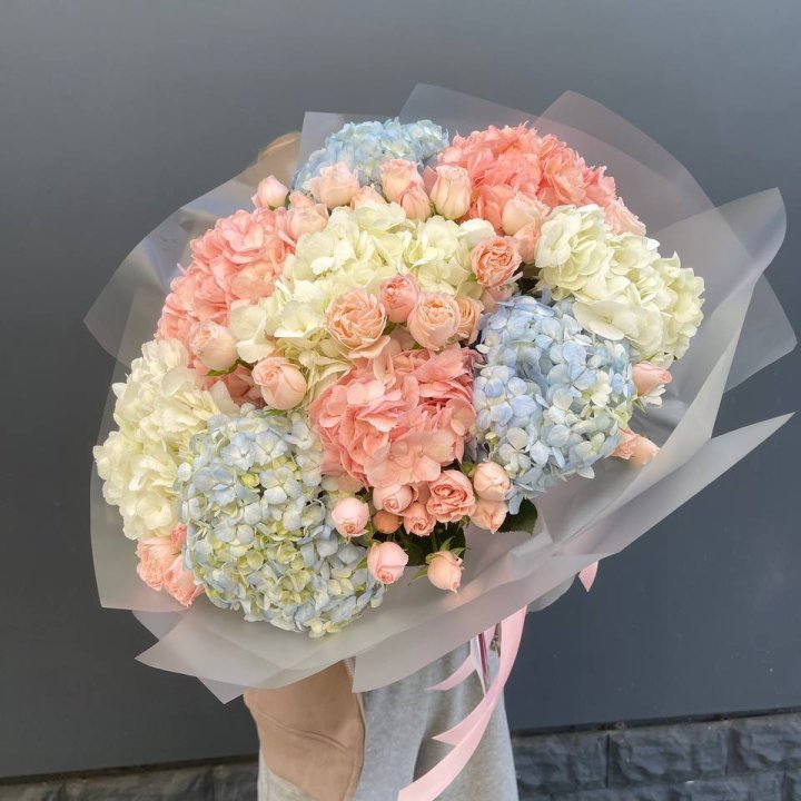 Дуо гортензии и бомбастик в Прокопьевске