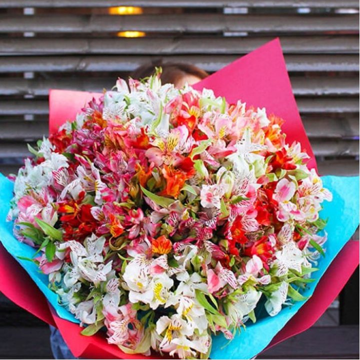 101 альстромерия в Прокопьевске