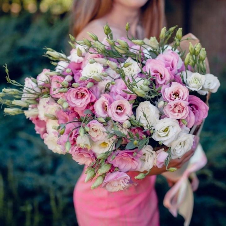 Букет эустом №1  в Прокопьевске