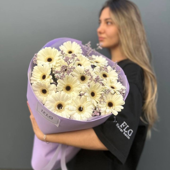 Букет голландских гербер "Лавандер" в Прокопьевске