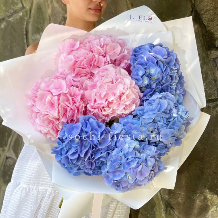 Букет гортензий №1 в Прокопьевске