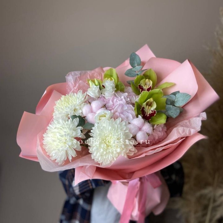  Букет с орхидеями "Вита" в Прокопьевске