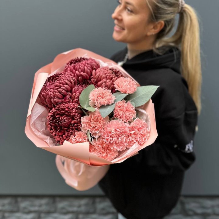 Дуо диантусы и бигуди в Прокопьевске