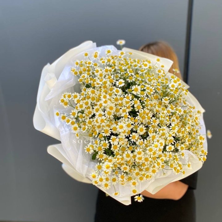 Букет ромашек "Фемели" в Прокопьевске