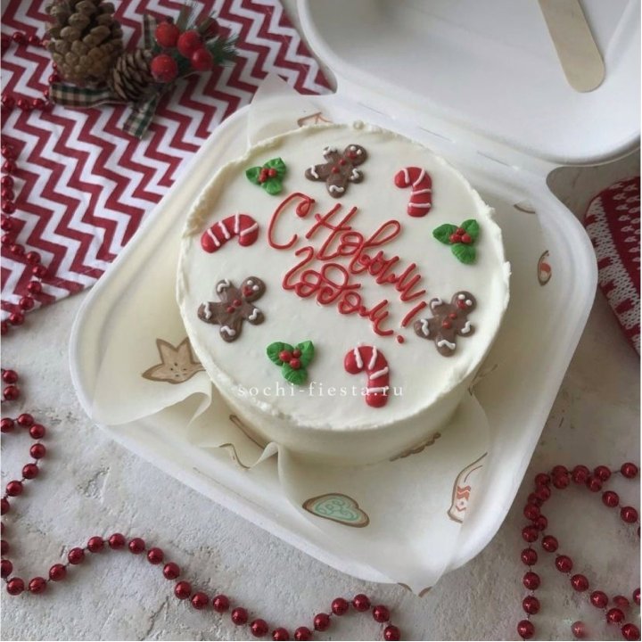 Бенто-торт "С Новым Годом!" в Прокопьевске