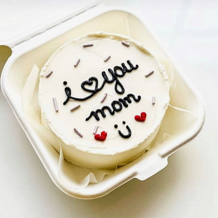 Бенто-торт "Мамочка, я люблю тебя!" в Прокопьевске