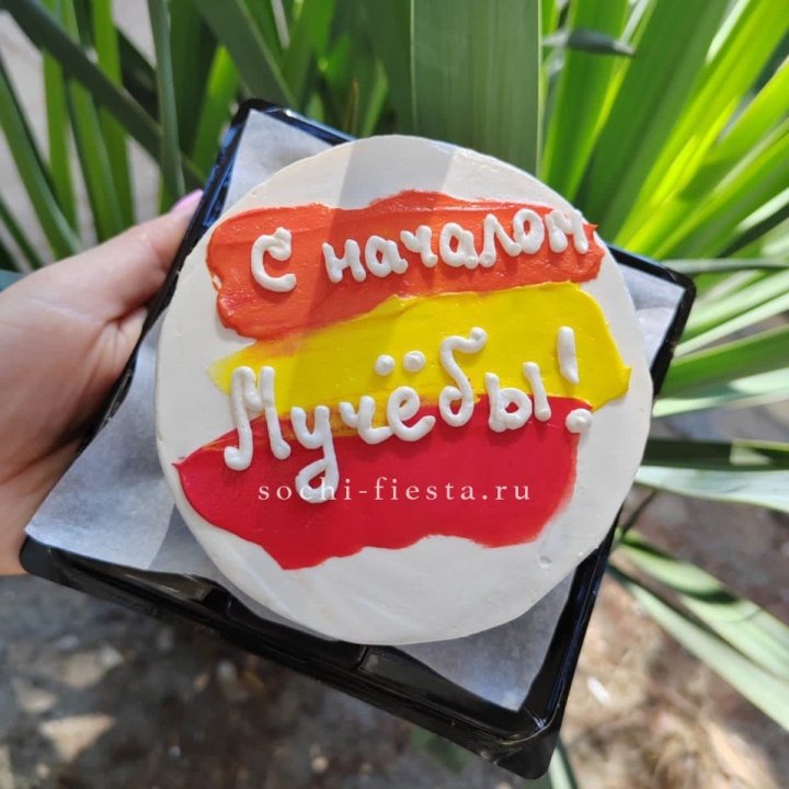 Бенто-торт "С началом учёбы"" в Прокопьевске