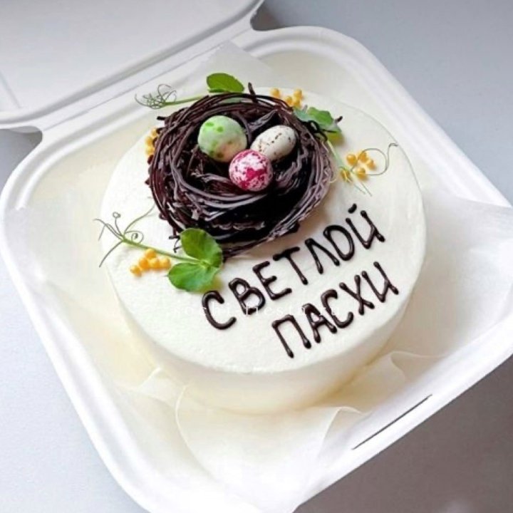 Бенто-торт "Светлой Пасхи" 1 в Прокопьевске