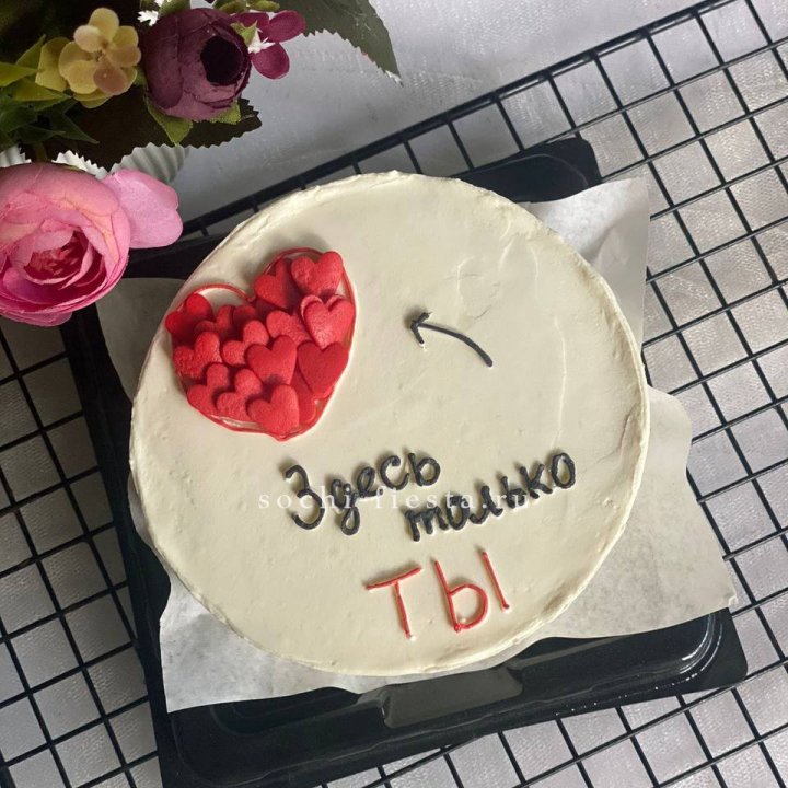 Бенто-торт "В моем сердце только ты"  в Прокопьевске