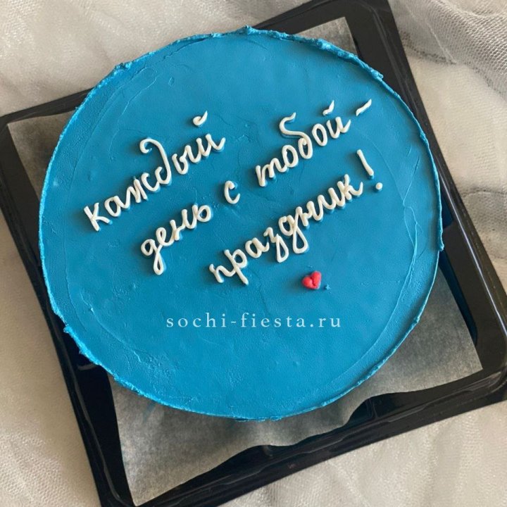 Бенто-торт "Каждый день с тобой праздник"  в Прокопьевске
