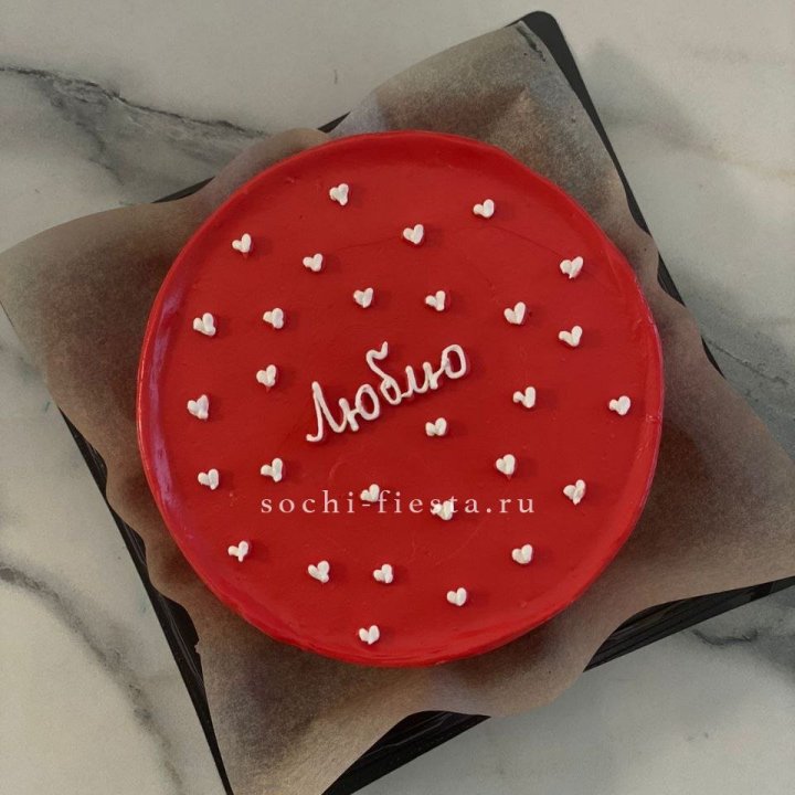 Бенто-торт "Люблю" в Прокопьевске