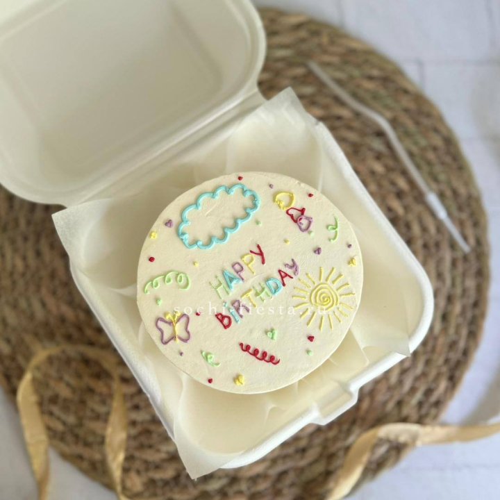 Бенто-торт "С днем рождения!"  в Прокопьевске