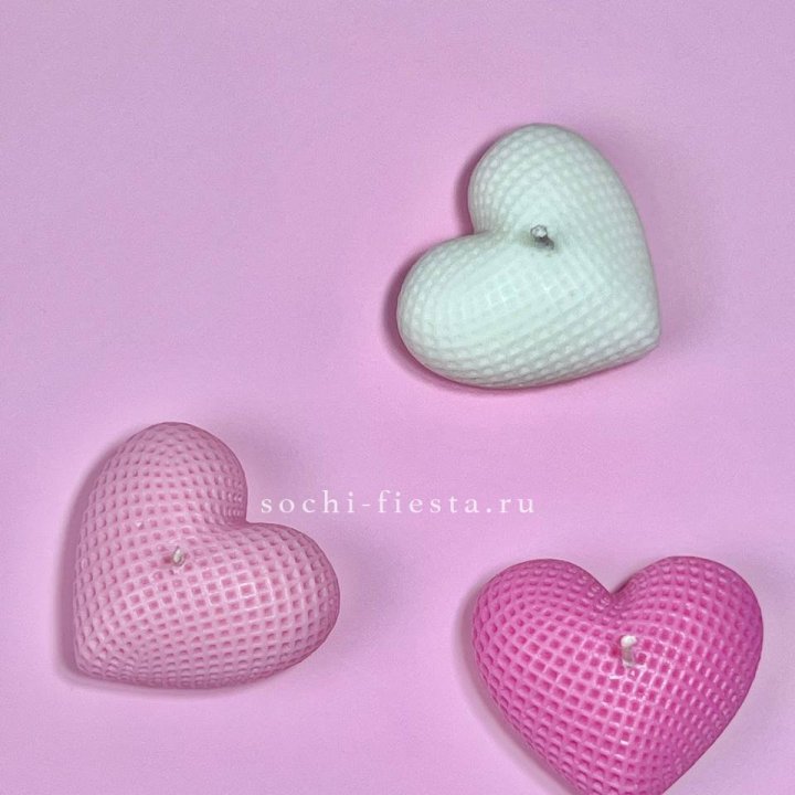 Набор свеч сердец в Прокопьевске