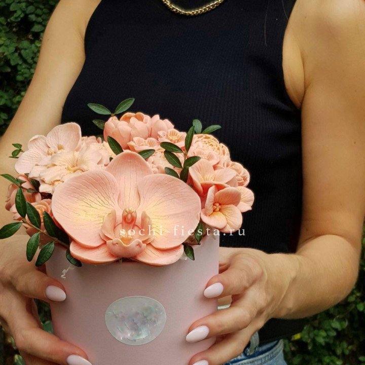 Шоколадный букет Орхидей в Прокопьевске