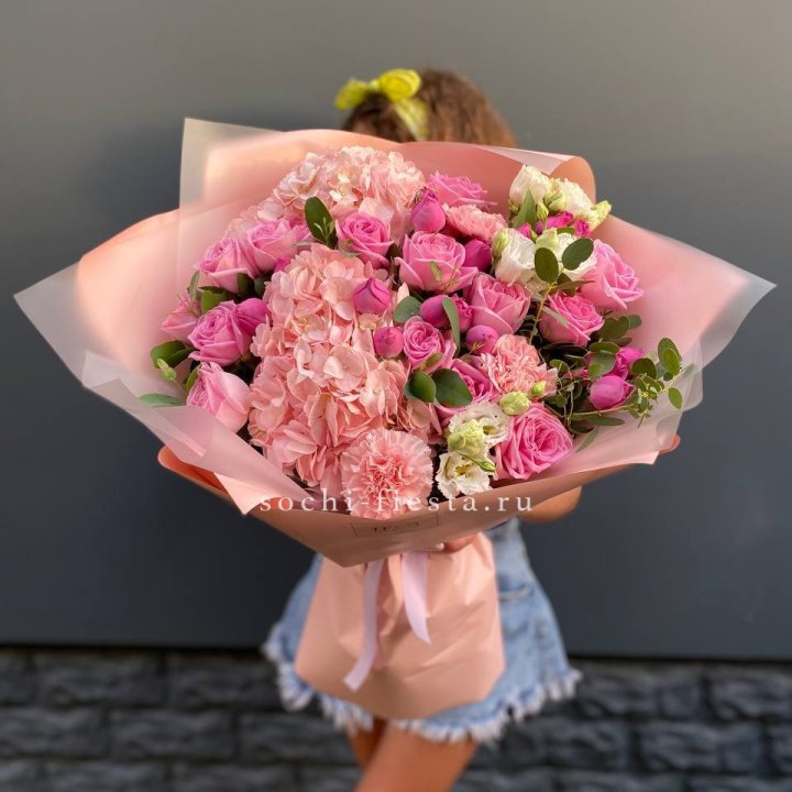 Авторский букет "Восторг" в Прокопьевске