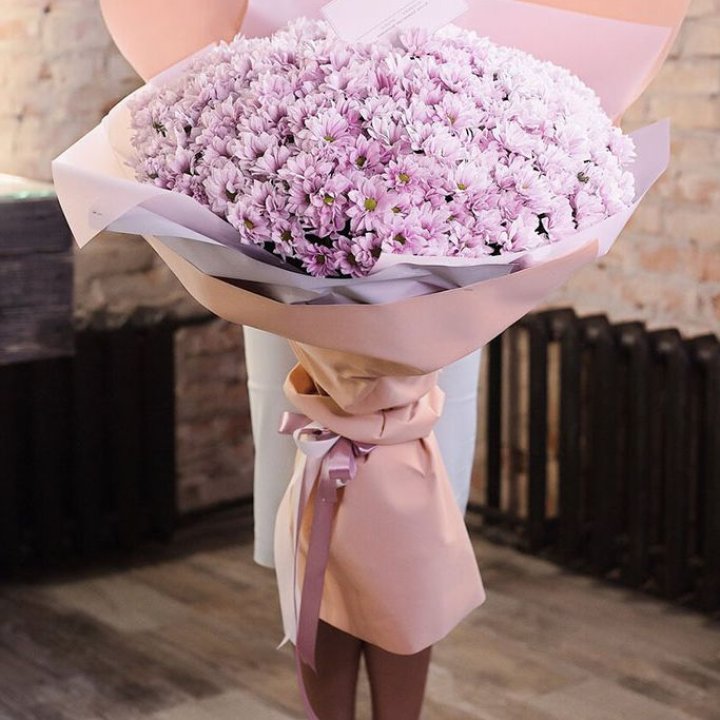 Облако хризантем №1 в Прокопьевске