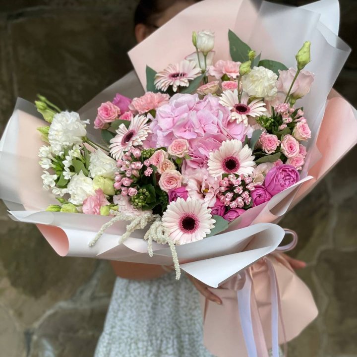 Авторский букет Пич в Прокопьевске