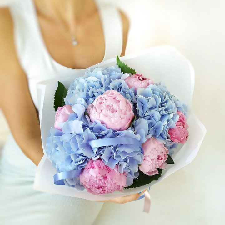 Гортензия и Пионы в Прокопьевске