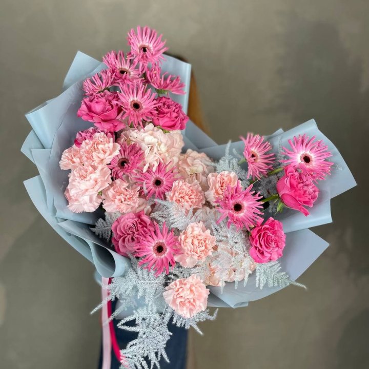 Дизайнерский букет "Свит хаер" в Прокопьевске