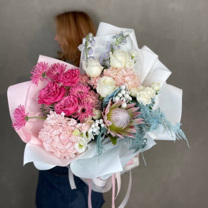 Дизайнерский букет "Фантастик" в Прокопьевске