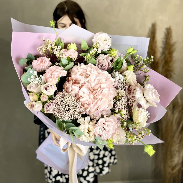 Дизайнерский букет "Трели кримс" в Прокопьевске