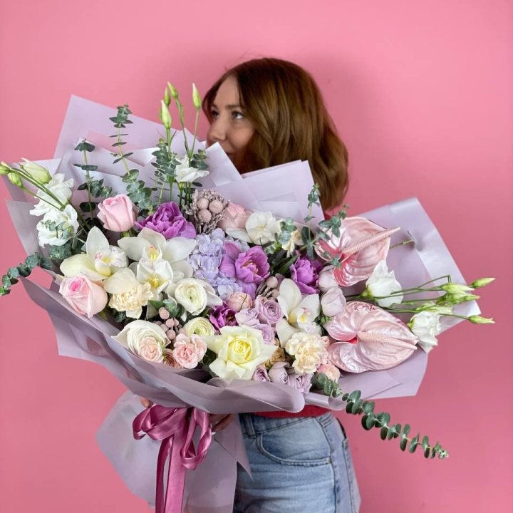 Дизайнерский букет "Вероника" в Прокопьевске