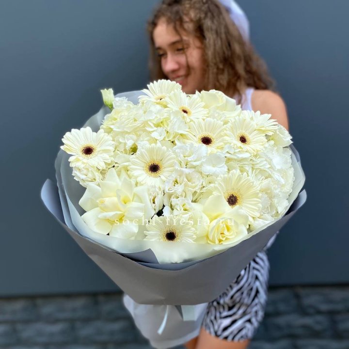  Букет "Вайт люксур" в Прокопьевске