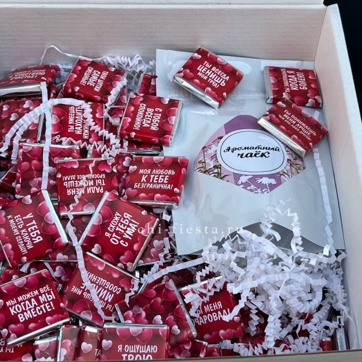 Набор Шоколад и Чай "101 причина любви" в Прокопьевске