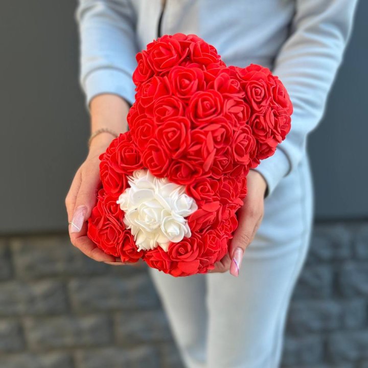 Медведь с белым сердцем в Прокопьевске