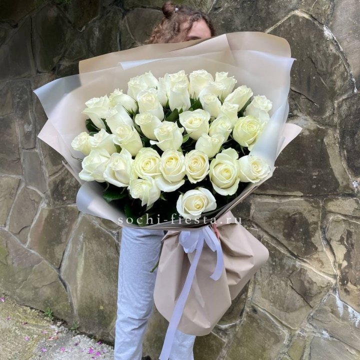 35 голландских роз в Прокопьевске