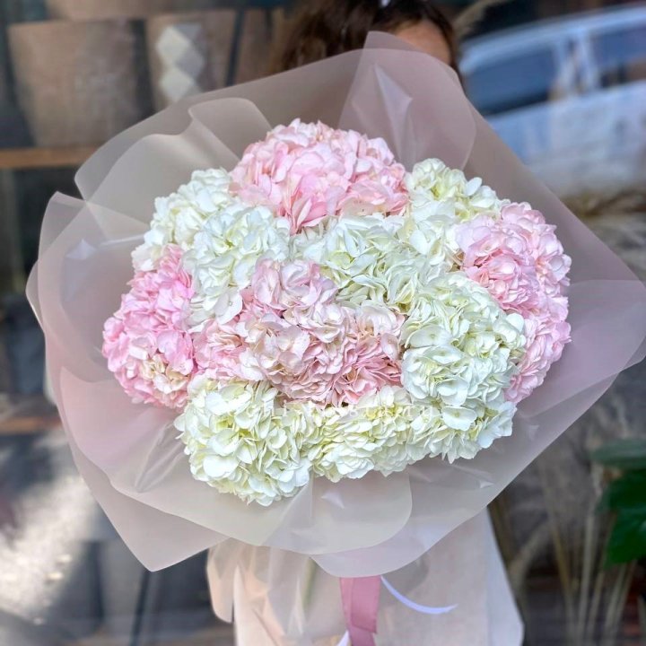 Букет гортензий № 3 в Прокопьевске