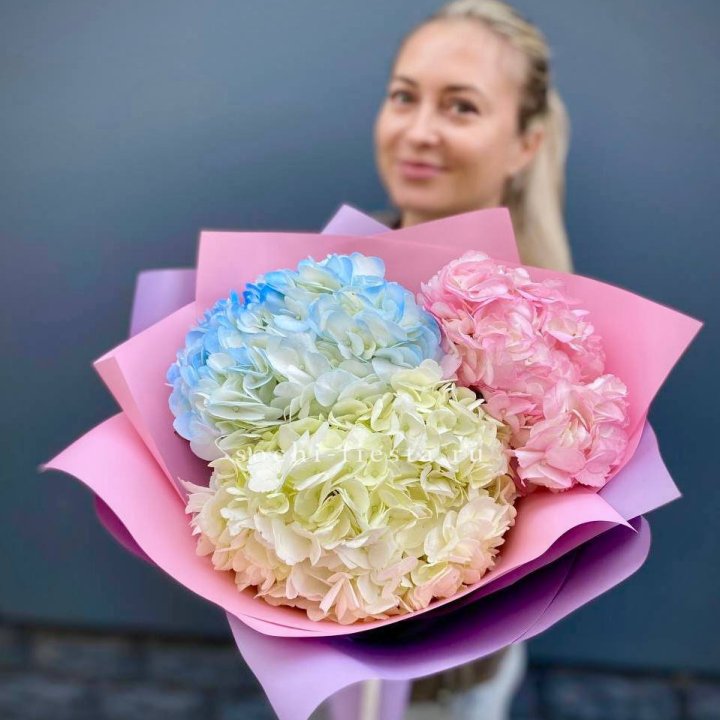 Букет гортензий "Тоника" в Прокопьевске