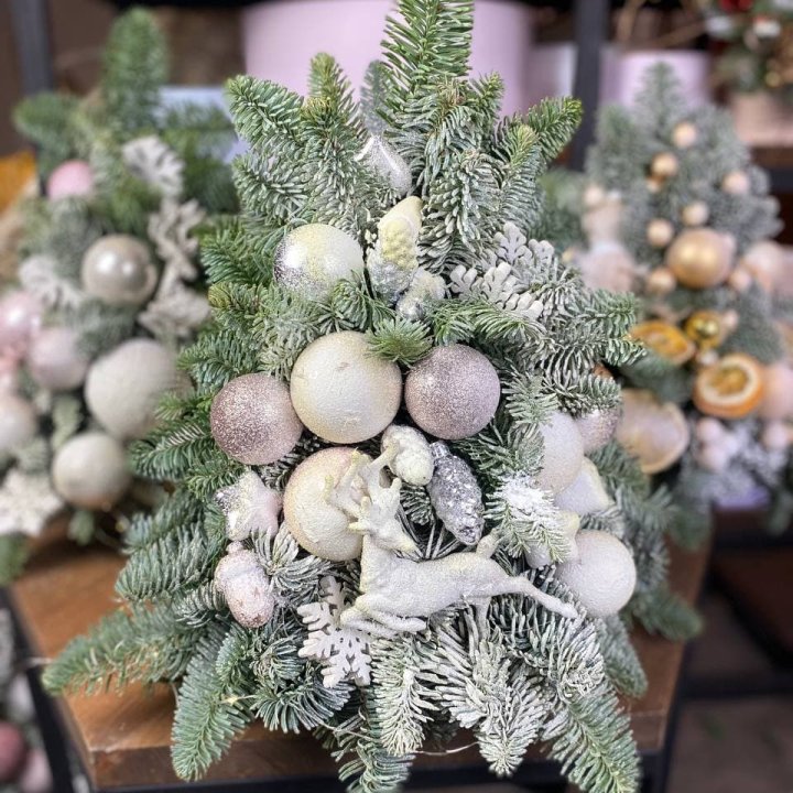 Ёлочка "Хепи крисмас" в Прокопьевске