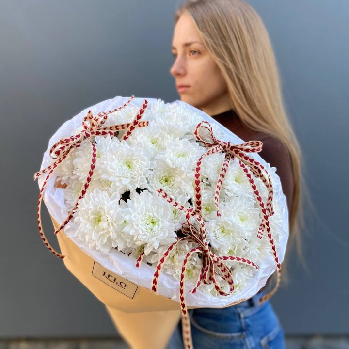 Букет "Хризантемы с любовью" в Прокопьевске