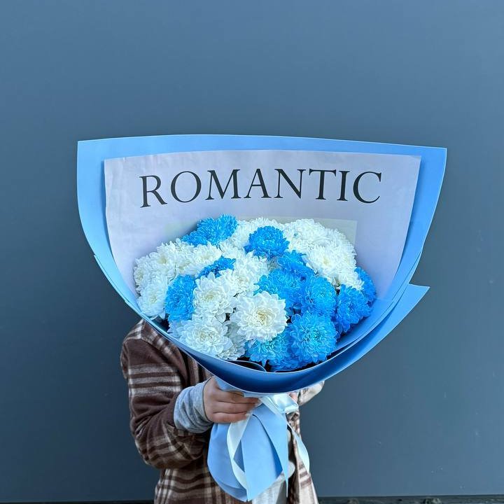 Дуо хризантем в Прокопьевске