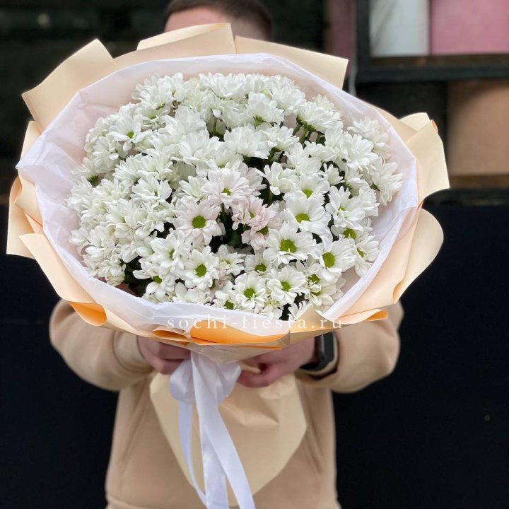  Букет хризантем в Прокопьевске