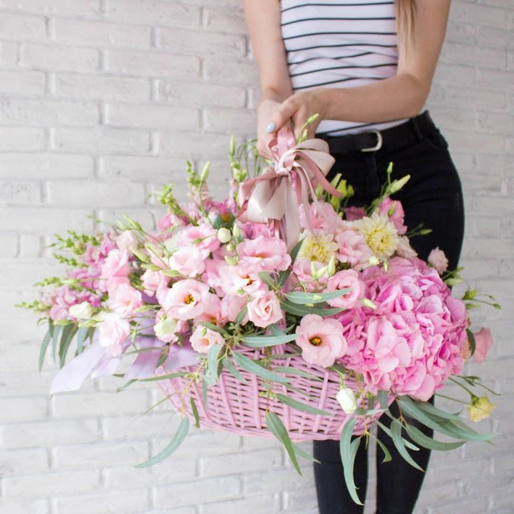 Авторская корзина №6 в Прокопьевске