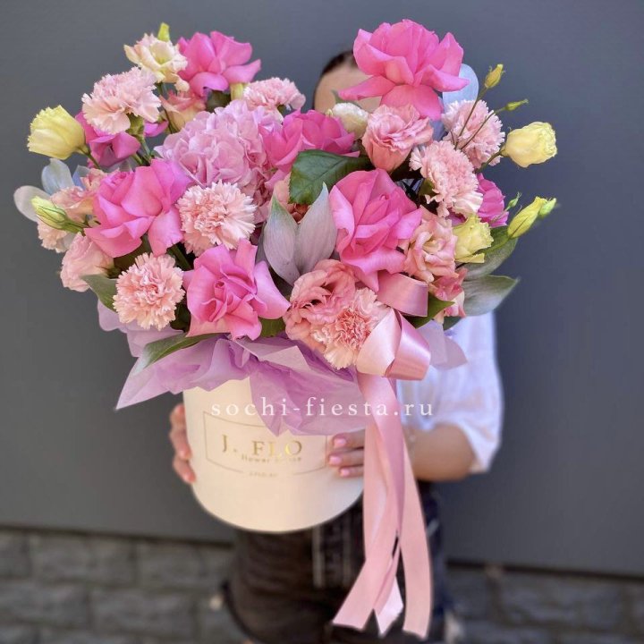 Цветочный бокс "Сальма" в Прокопьевске