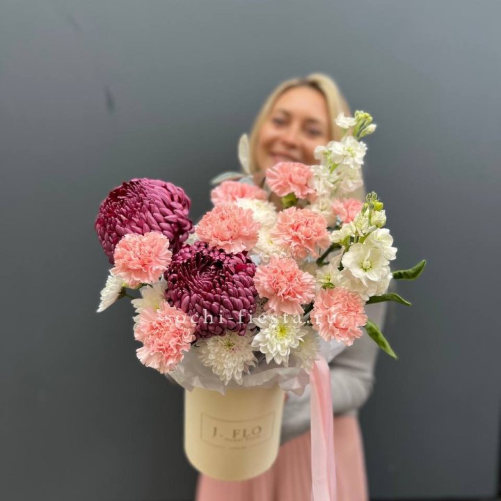 Цветочный бокс №4 в Прокопьевске