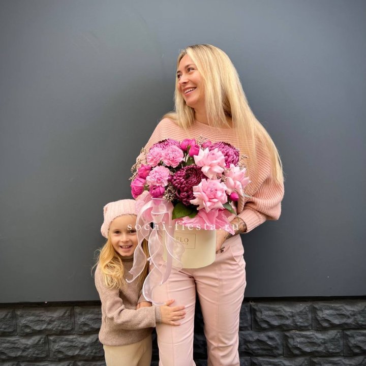 Цветочный бокс "Альба" в Прокопьевске