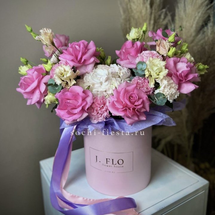 Цветочная коробка "Мишель" в Прокопьевске