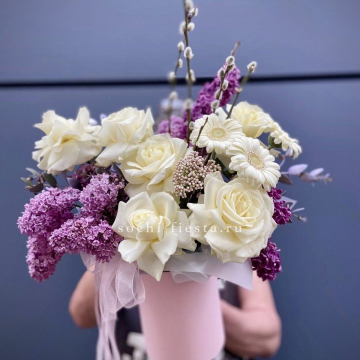 Цветочный бокс "Светлое Воскресенье" в Прокопьевске