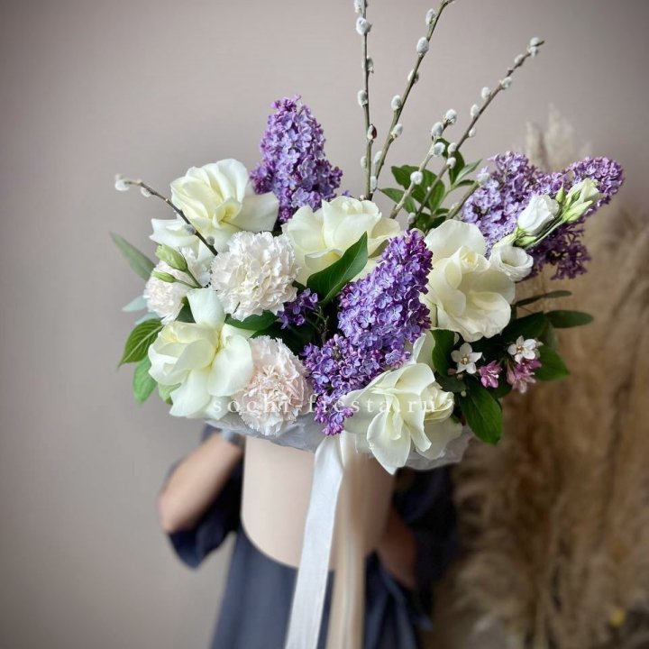 Цветочный бокс "Воскресенье" в Прокопьевске