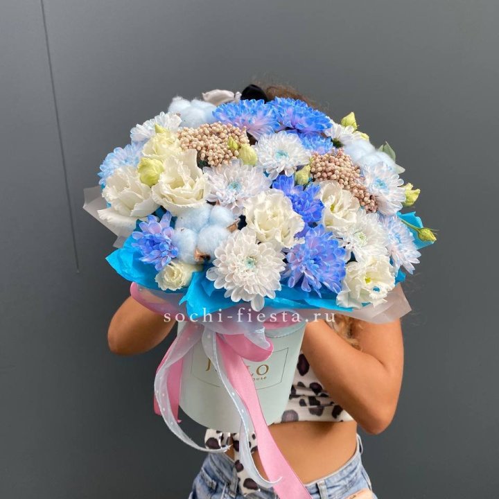 Коробка цветов  " Облако" в Прокопьевске