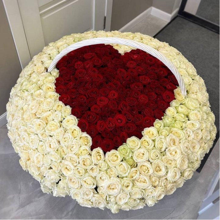 501 роза сердце в Прокопьевске