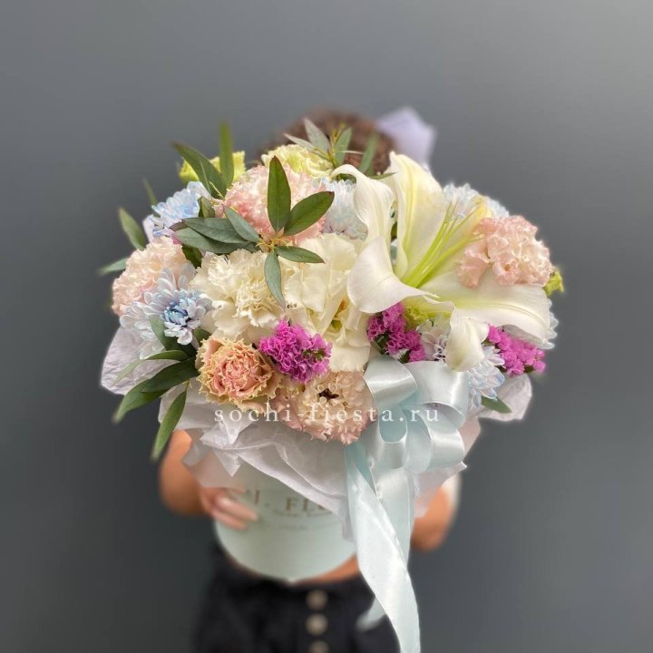 Дизайнерский цилиндр "Лилия" в Прокопьевске